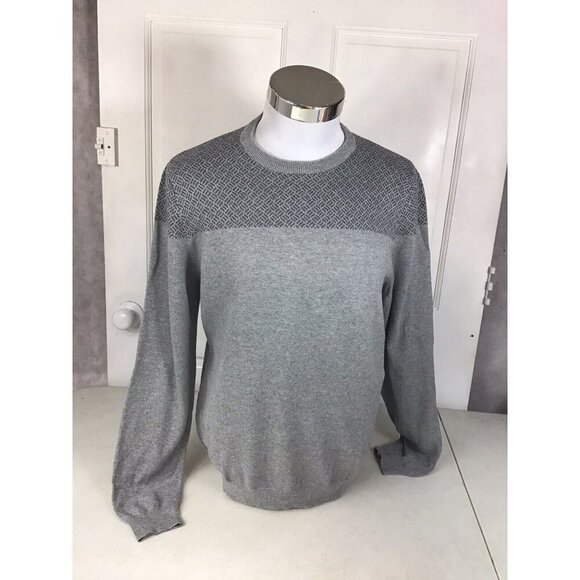 M&S Collection Fair Isle Sweater Cotton Mens Medium - Picture 6 of 6